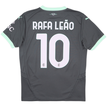 2024-25 AC Milan Third Shirt Rafa Leao #10 - 8/10 - (M)