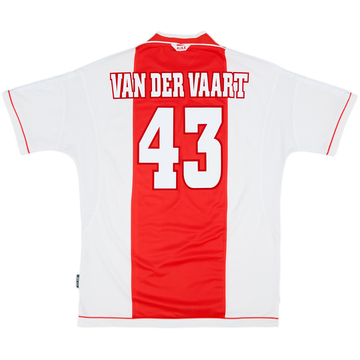 1999-00 Ajax Home Shirt Van Der Vaart #43 - 7/10 - (XL)