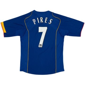 2004-06 Arsenal Away Shirt Pires #7 - 4/10 - (S)