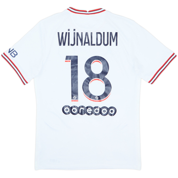 2021-22 Paris Saint-Germain Fourth Shirt Wijnaldum #18 - 6/10 - (S)