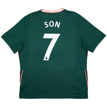 2020-21 Tottenham Away Shirt Son #7 - 8/10 - (XL)