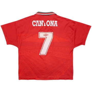 1994-96 Manchester United Home Shirt Cantona #7 - 5/10 - (M)