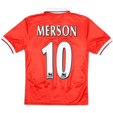 1998-99 Middlesbrough Home Shirt Merson #10 - 8/10 - (S)