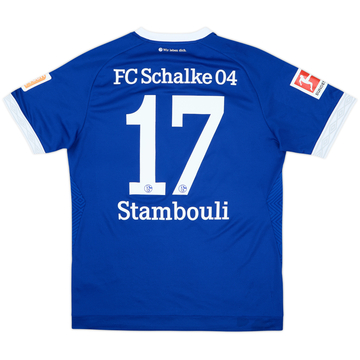 2018-19 Schalke Home Shirt Stambouli #17 - 9/10 - (L)