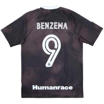 2020-21 Real Madrid Humanrace Shirt Benzema #9 (S)