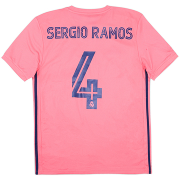 2020-21 Real Madrid Away Shirt Sergio Ramos #4 (M)