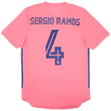 2020-21 Real Madrid Authentic Away Shirt Sergio Ramos #4 (M)