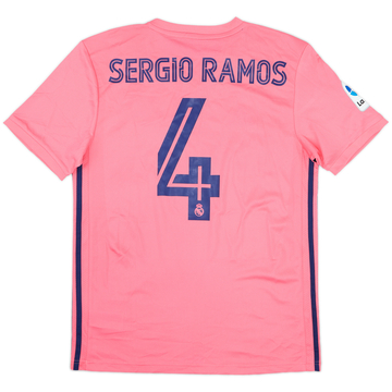 2020-21 Real Madrid Away Shirt Sergio Ramos #4 (M)