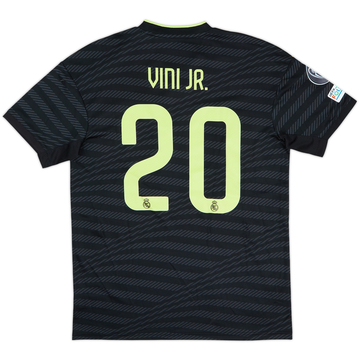 2022-23 Real Madrid Third Shirt Vini Jr. #20 (L)