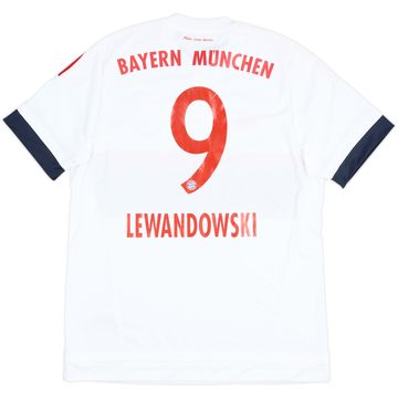 2015-16 Bayern Munich Away Shirt Lewandowski #9 - 9/10 - (L)
