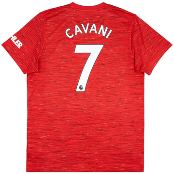 2020-21 Manchester United Home Shirt Cavani #7 - 10/10 - (XL)