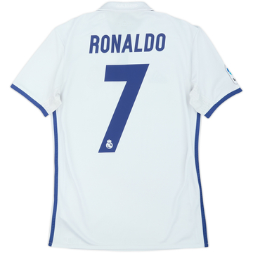 2016-17 Real Madrid Home Shirt Ronaldo #7 - 6/10 - (XS)