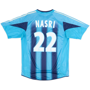 Camiseta de visitante del Olympique Marseille 2004-05 Nasri #22 - 7/10 - (S)