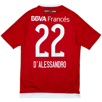 Camiseta de visitante del River Plate 2016-17 D'Alessandro #22 - 9/10 - (S)