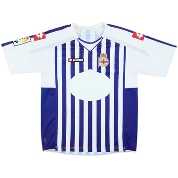 2010-11 Deportivo de La Coruna Home Shirt - 4/10 - (XL)