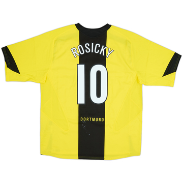 2005-06 Borussia Dortmund Home Shirt Rosicky #10 - 6/10 - (XL)