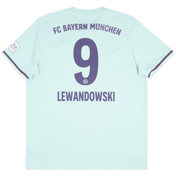 2018-19 Bayern Munich Away Shirt Lewandowski #9 - 8/10 - (XL)