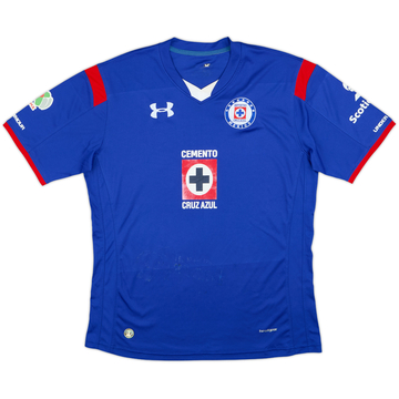 2014-15 Cruz Azul Home Shirt - 4/10 - (M)