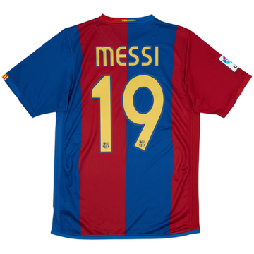2006-07 Barcelona Home Shirt Messi #19 - 5/10 - (S)