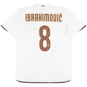 2008-09 Inter Milan Away Shirt Ibrahimovic #8 - 5/10 - (L)