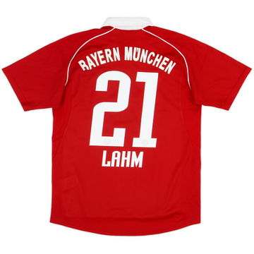 2005-06 Bayern Munich Home Shirt Lahm #21 - 7/10 - (15-16 Years)