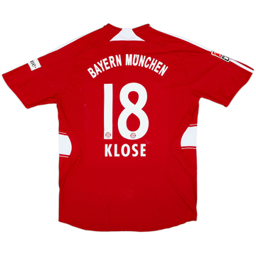 2007-08 Bayern Munich Home Shirt Klose #18 - 5/10 - (XL)
