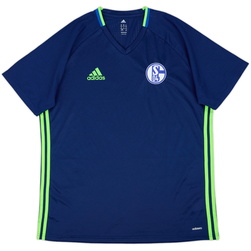 Camiseta adizero de entrenamiento del Schalke 2016-17 - 10/10 - (XL)