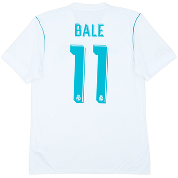 2017-18 Real Madrid Home Shirt Bale #11 - 8/10 - (M)