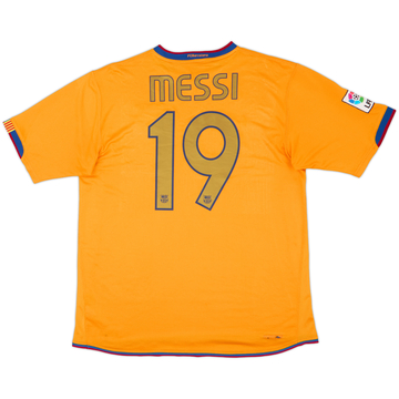 2006-08 Barcelona Away Shirt Messi #19 - 5/10 - (L)