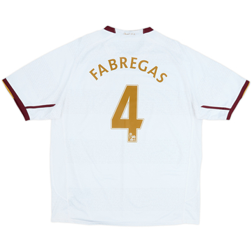 2007-08 Arsenal Away Shirt Fabregas #4 - 10/10 - (XL)