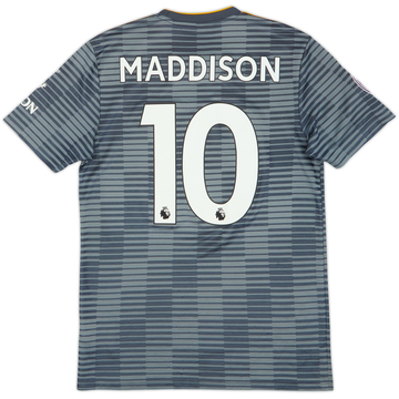 2018-19 Leicester Away Shirt Maddison #10 - 8/10 - (S)