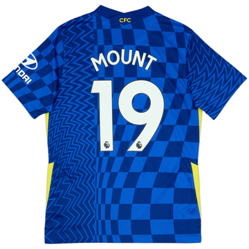 2021-22 Chelsea Home Shirt Mount #19 - 8/10 - (M)