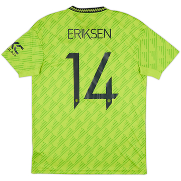 2022-23 Manchester United Third Shirt Eriksen #14 - 10/10 - (L)