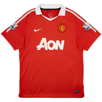 2010-11 Manchester United Home Shirt - 5/10 - (L)