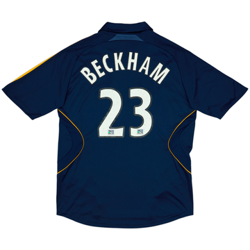 2007-08 LA Galaxy Away Shirt Beckham #23 - 6/10 - (L)