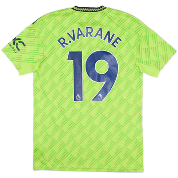 2022-23 Manchester United Third Shirt R. Varane #19 - 8/10 - (M)