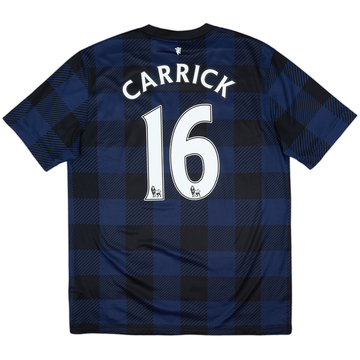2013-14 Manchester United Away Shirt Carrick #16 - 5/10 - (L)