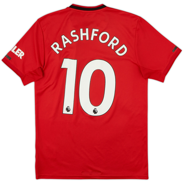 2019-20 Manchester United Home Shirt Rashford #10 - 8/10 - (S)