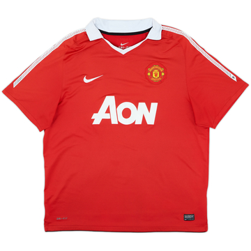 2010-11 Manchester United Home Shirt - 5/10 - (XL)