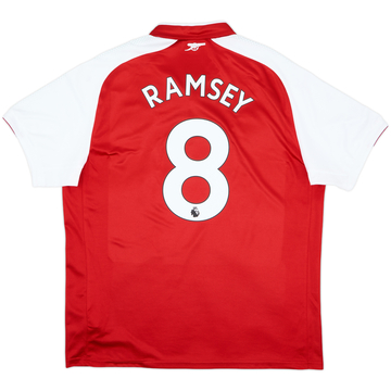 2017-18 Arsenal Home Shirt Ramsey #8 - 8/10 - (XL)