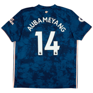 2020-21 Arsenal Third Shirt Aubameyang #14 - 8/10 - (XL)