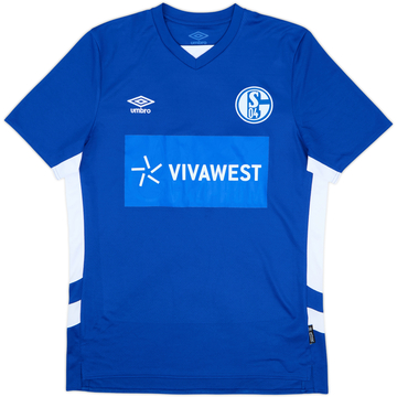 2021-22 Schalke Home Shirt - 8/10 - (L)