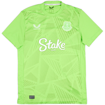 2024-25 Everton GK S/S Shirt - 8/10 - (S)