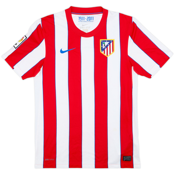 2011-12 Atletico Madrid Home Shirt - 9/10 - (S)