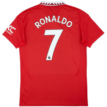 2022-23 Manchester United Home Shirt Ronaldo #7 - 5/10 - (M)