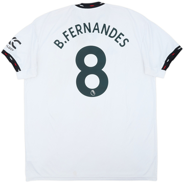 2022-23 Manchester United Away Shirt B.Fernandes #8 - 5/10 - (XL)
