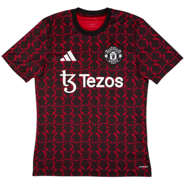 2024-25 Manchester United adidas Pre-Match Shirt - 10/10 - (M)