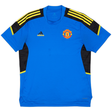 2021-22 Manchester United adidas Training Shirt - 10/10 - (L)