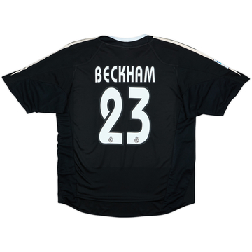 2004-05 Real Madrid Away Shirt Beckham #23 - 6/10 - (M)