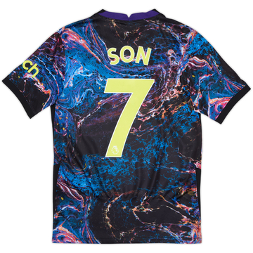 2021-22 Tottenham Away Shirt Son #7 - 6/10 - (XS)